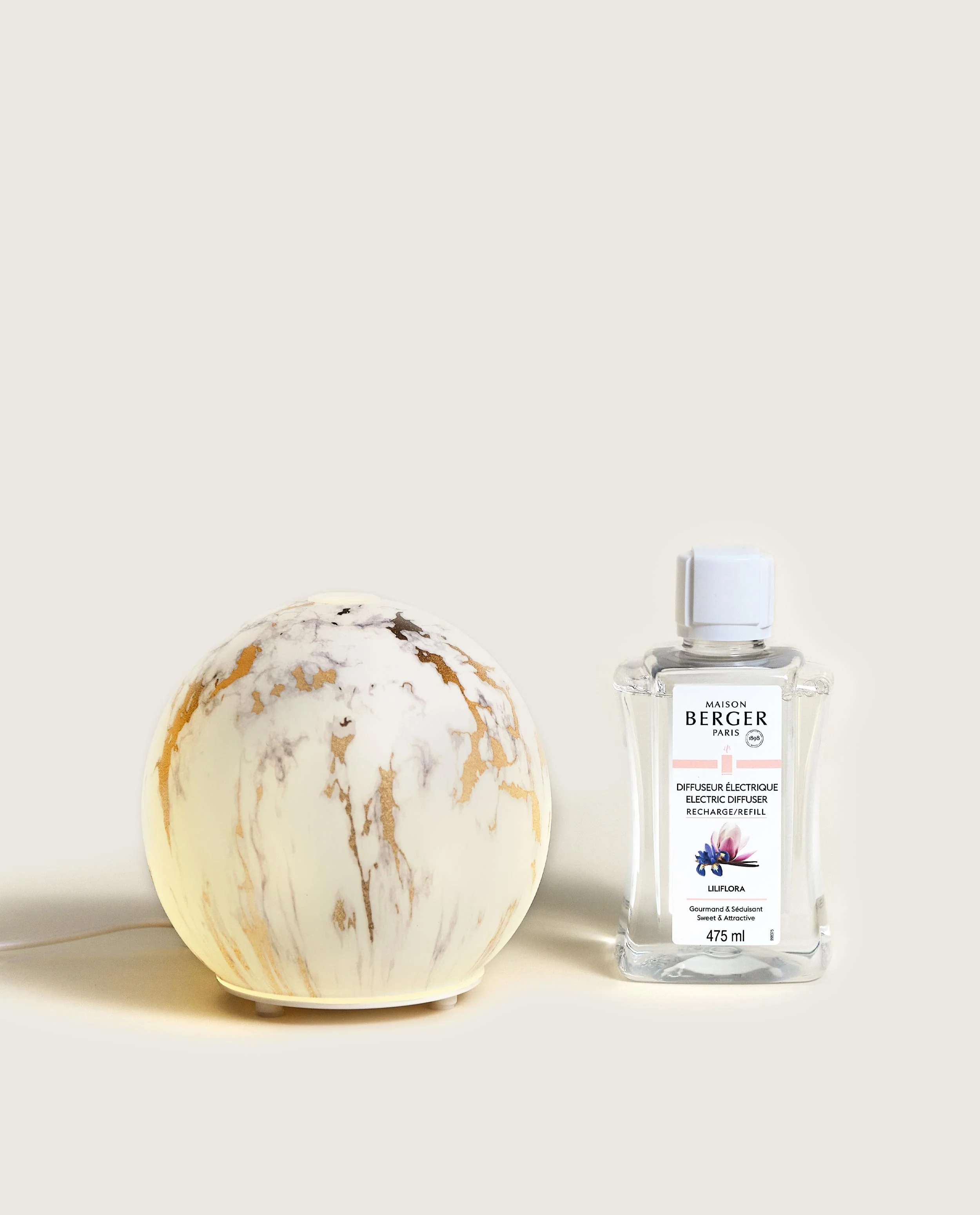 White Marbled Mist Diffuser